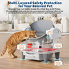 Automatic Litter Box Self Cleaning Open-Top Kitty Cat Litter Box ,w/ App Control