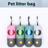 Led Light Pet Waste Bag Dispenser For Dogs Dog Poop Scooper Bags Waste Bags Holder Dispensers Pet Clean Accessories