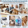 Automatic Litter Box Self Cleaning Open-Top Kitty Cat Litter Box ,w/ App Control